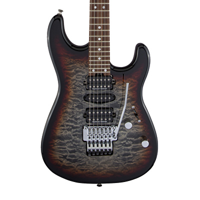 Charvel MJ San Dimas Style 1 HSH Floyd Rose Pau Ferro Klavye Midnight Glow Elektro Gitar